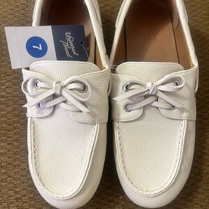 Off White Loafers - Women Size 7